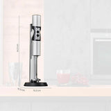 Ritter Stilo 7 plus Kabelloser Stabmixer, Pürierstab Mit Akku Aus Vollmetall, Tillverkad i Tyskland, Silber Kitchen Naty Shop