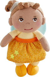 HABA Guardian Angel Holly - Docka i mjuk tyg (15 cm), perfekt välkomstpresent för spädbarn och småbarn - Tvättbar i 30 °C - 2011871001