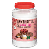 Erytritol + Sukralos 1:4 Süßstoff | 1G = 4G Zucker | 0 Netto-Kohlenhydrat - 0 Kalorien - 0 Glykämischer Index - Keto - Kein GVO - Castello sedan 1907 - 1 Kg Sötningsmedel Naty Shop Standardtitel