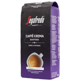 Segafredo Zanetti Caffè Crema Gustoso - Hela bönor (Förpackning med 1 kg) - Lämplig för Caffè Crema - Lång- och mörkrostade kaffebönor, fyllig och intensiv smak (Förpackning med 2)