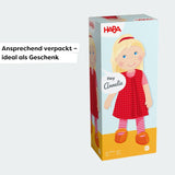 Mjuk docka HABA Annelie - Mjuk docka med arrangerat hår - Med utbytbara kläder - Från 18 månader - 30 cm - Tvättbar - 1302108001