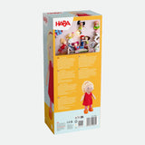 Mjuk docka HABA Annelie - Mjuk docka med arrangerat hår - Med utbytbara kläder - Från 18 månader - 30 cm - Tvättbar - 1302108001