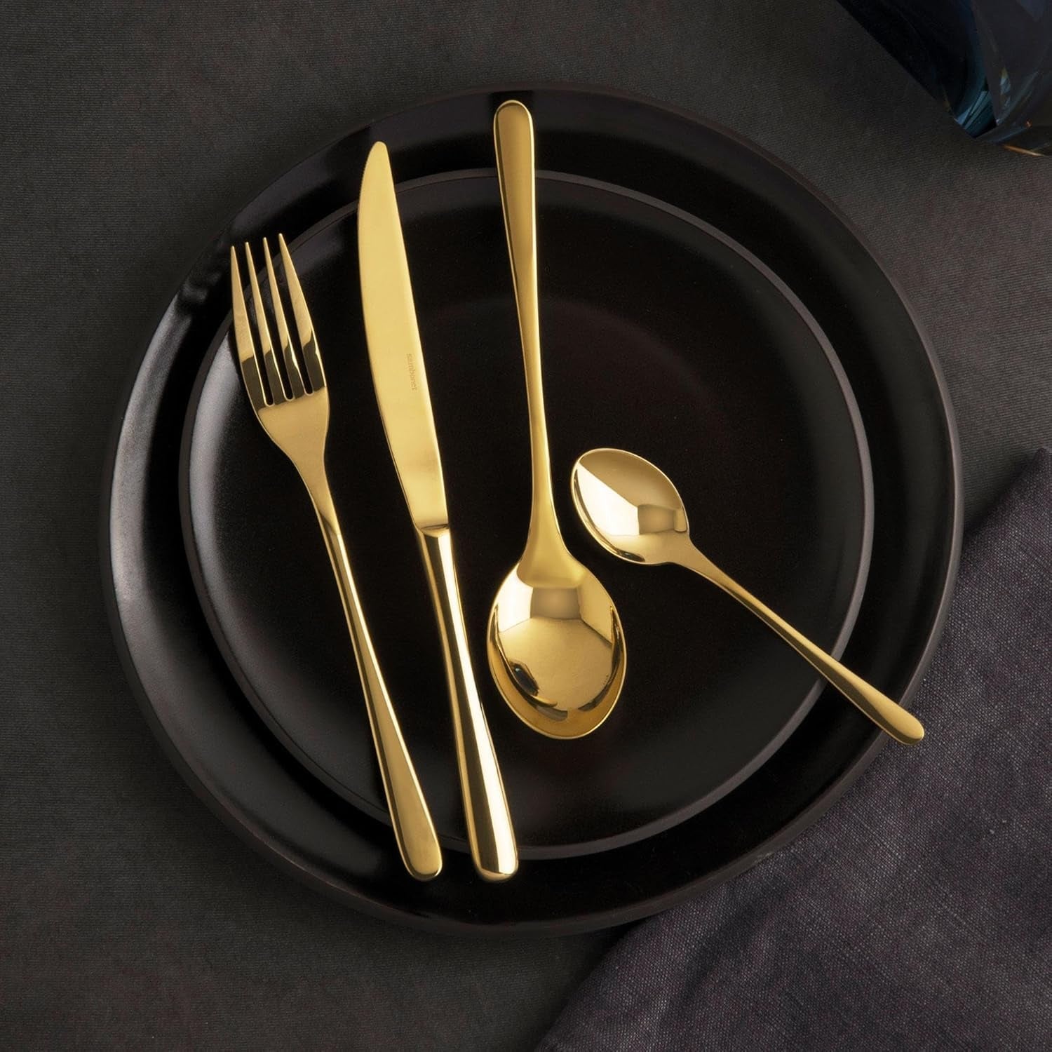 Sambonet 52553G81 - Taste Golden bestickset 24 delar Kitchen Naty Shop