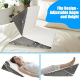 Justerbar kilkudde för säng, Läskudde för säng och soffa, Foam Reflux Kudde, Ryggkudde, Sömnapné, Läsning, Sömnhöjd, Benkudde, Ryggsmärta, Snarkning