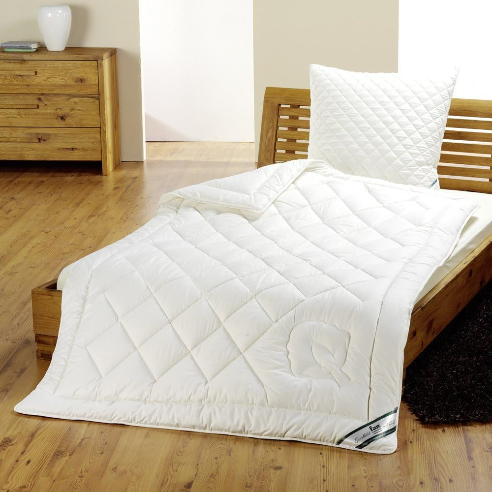 F.A.N. Frankenstolz täcke, bomull, naturlig, 135 Cm X 200 Cm Täcken och täcken Naty Shop