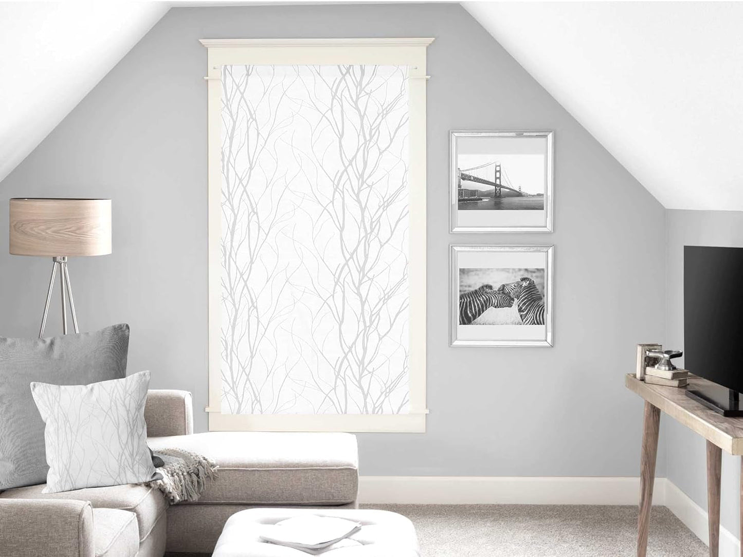 Soleil D'Ocre Liane Bise-Bise, Polyester, Vit, 70 X 200 Cm Täcken och täcken Naty Shop Vit H160 X B60 Cm (förpackning med 1)