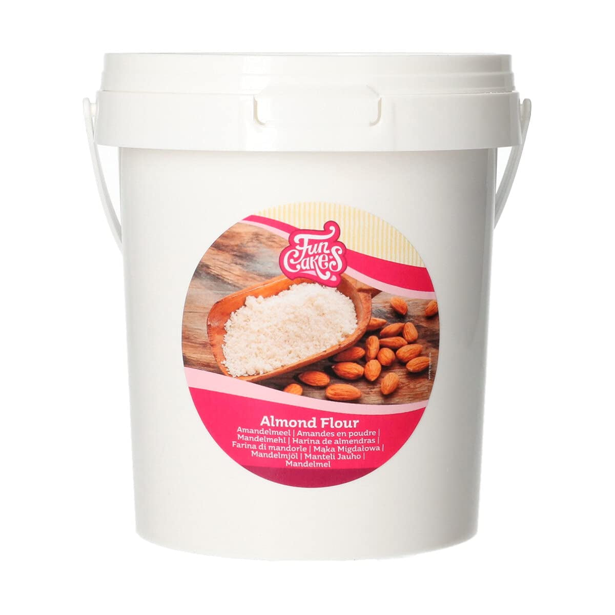 Funcakes Mandelmjöl: 100 % mald mandel, 350 gram Mix för bakning och matlagning Naty Shop Standardtitel