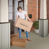 TEMPUR-PEDIC Tempur-Cloud Prohi-kudde, Memory Foam, Vit/överdådig trädgård, King Standard-kuddar Naty Shop
