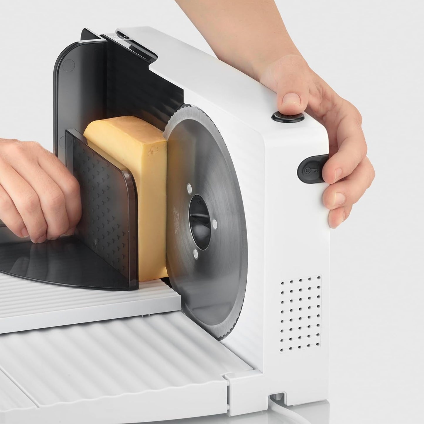 SEVERIN Multifunktionell skivare för bröd, korv eller riven ost och Naty Shop Slicers