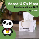 The Cheeky Panda Bamboo Cocktail Servetter | vita servetter 100 stycken pappersservetter