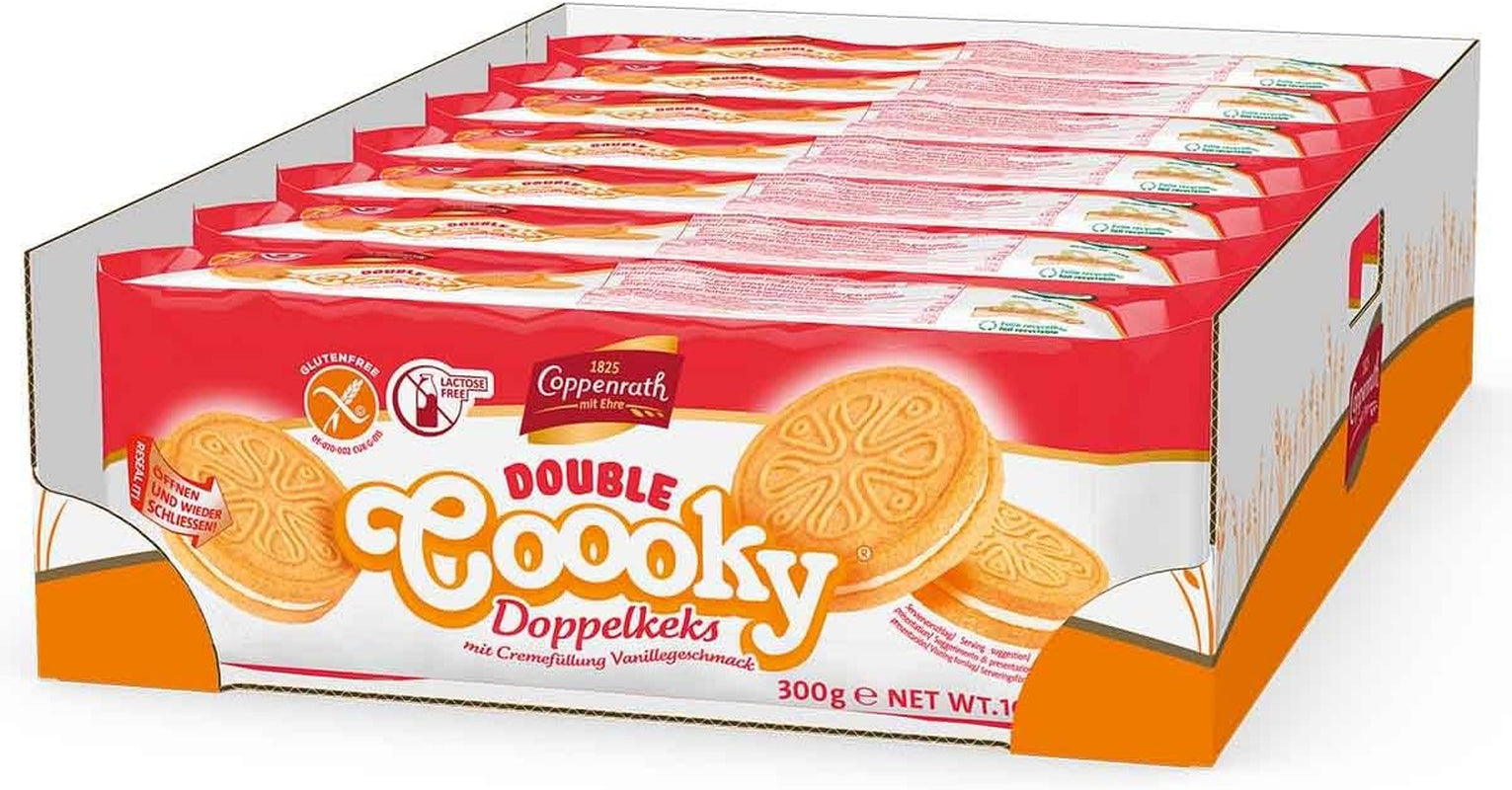 Coppenrath dubbla vaniljkex, glutenfria och laktosfria (1 x 300 g)