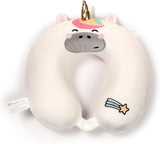 Relaxeazzz Memory Foam Puckator Travel Pillow - Astra The Unicorn Naty Shop Travel Pillows