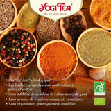 Yogi Tea - Kurkuma Chai Ekologiskt kryddat ayurvediskt te Koffeinfritt Gurkmeja Kanel Ingefärsblandning Yogi Te Lös 8 x 90 g (720 g) Förpackning Idealisk present
