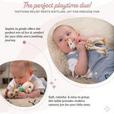 Sophie the giraffe födelsedagspresentset Sophiesticated rattling pouet 00012 Toys Bebe Naty Shop