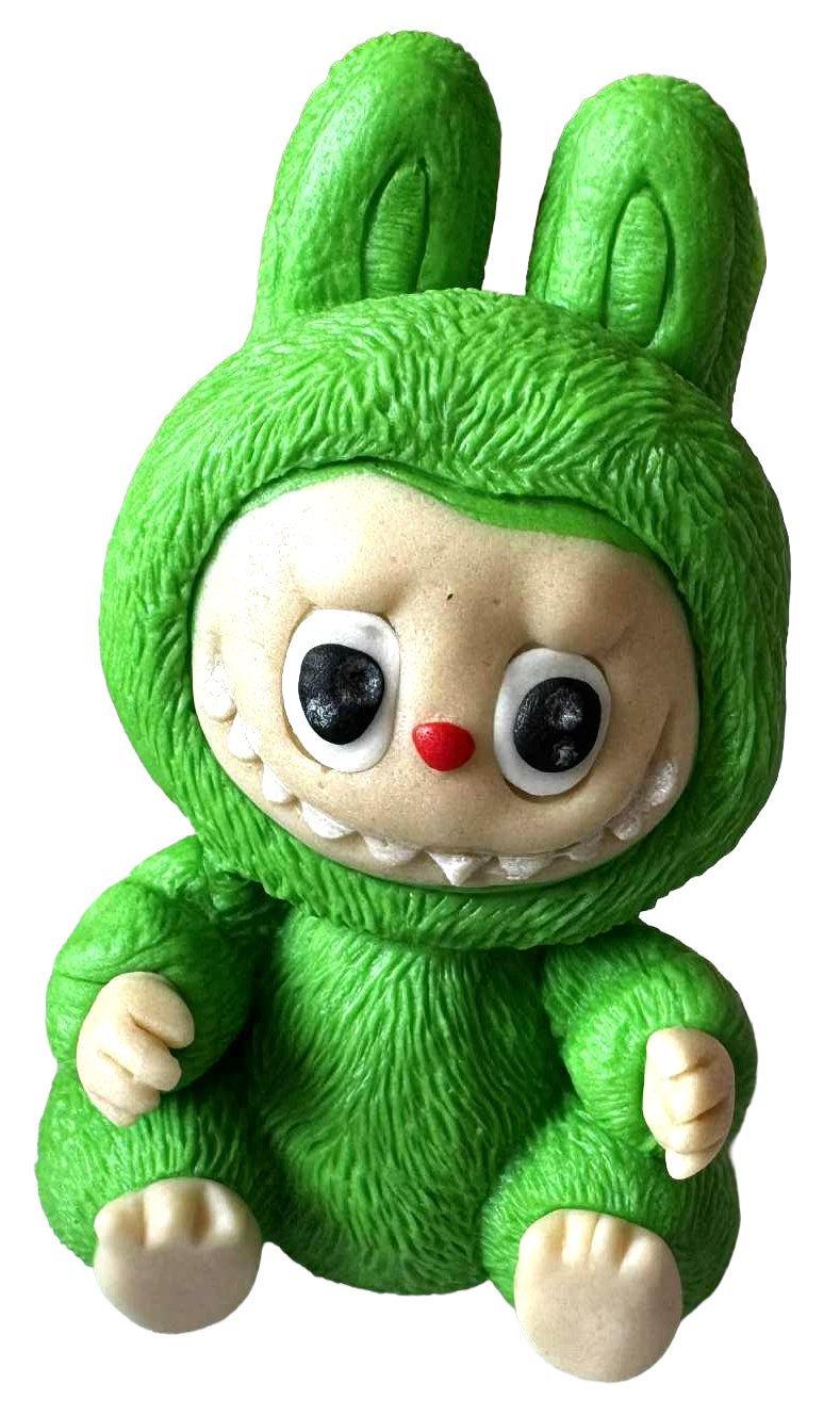 Ätlig dekoration, Labubu, 3D Sugar Paste Decorations Naty Shop