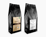 NIK CAFE' – Classico-blandning – rostade kaffebönor. Hans excellens, den robuste. 100% robust