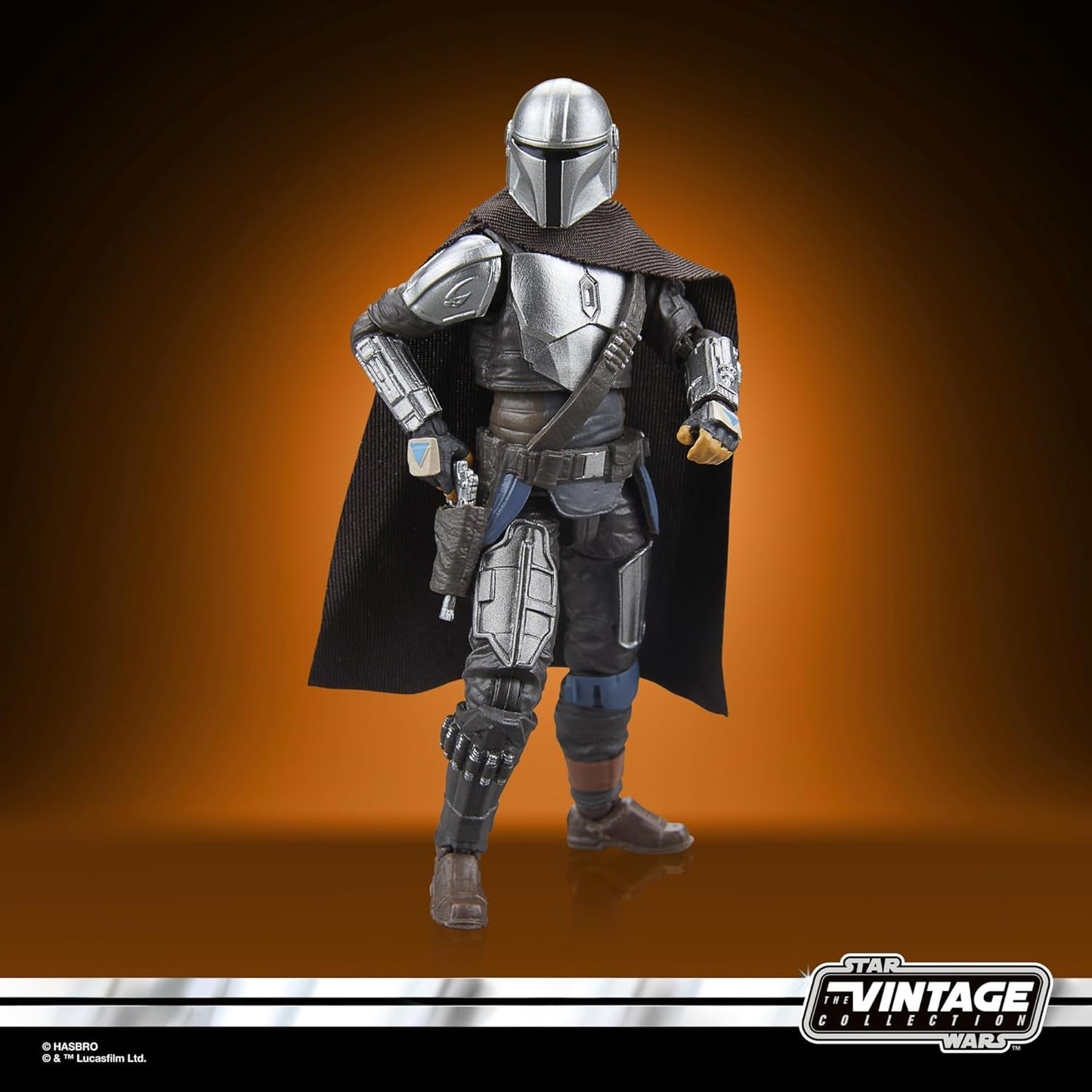 Star Wars Vintage Collection The Mandalorian (Imperial Base) The Mandalorian Action Figure 9,5 cm Scale Action Figures Naty Shop