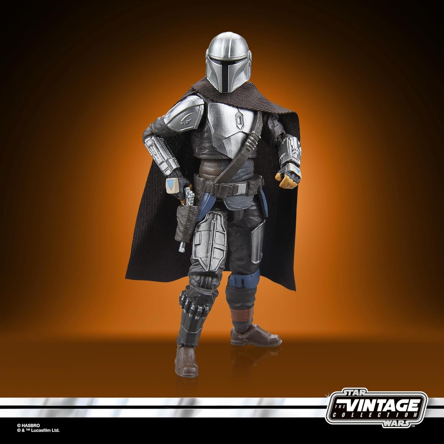 Star Wars Vintage Collection The Mandalorian (Imperial Base) The Mandalorian Action Figure 9,5 cm Scale Action Figures Naty Shop
