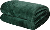 Brentfords ultramjuka sängöverkast i fleece, Silvergrå, Stor dubbel - 150 X 200 Cm Sängar och filtar Beuche den Brentfords-Store Emerald Green 120 X 150 Cm
