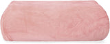HOMLA Fluffig och varmröd fleecefilt - för soffa och säng Bekväm filt Sofffilt Vardagsrumsfilt - lättskött 150 X 200 cm Rosa Sängar och filtar Besuche den HOMLA-Store