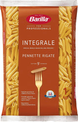 Barilla Pennette Rigate fullkornspasta, förpackning om 9 (9 x 1 kg)