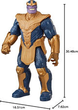 Marvel Avengers Titan Hero Series Deluxe Thanos Actionfigur Brun Actionfigurer Naty Shop