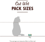 Lily's Kitchen Fish Tasty Cuts Wet Cat Food - Paket om 24 (24 x 85 g) Läckra fiskbitar i sås för katter