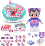 Babycorns Series 1 av ZURU Magical Cat (Mac) docka med tillbehör Unboxing överraskningsleksak för barn, flickor