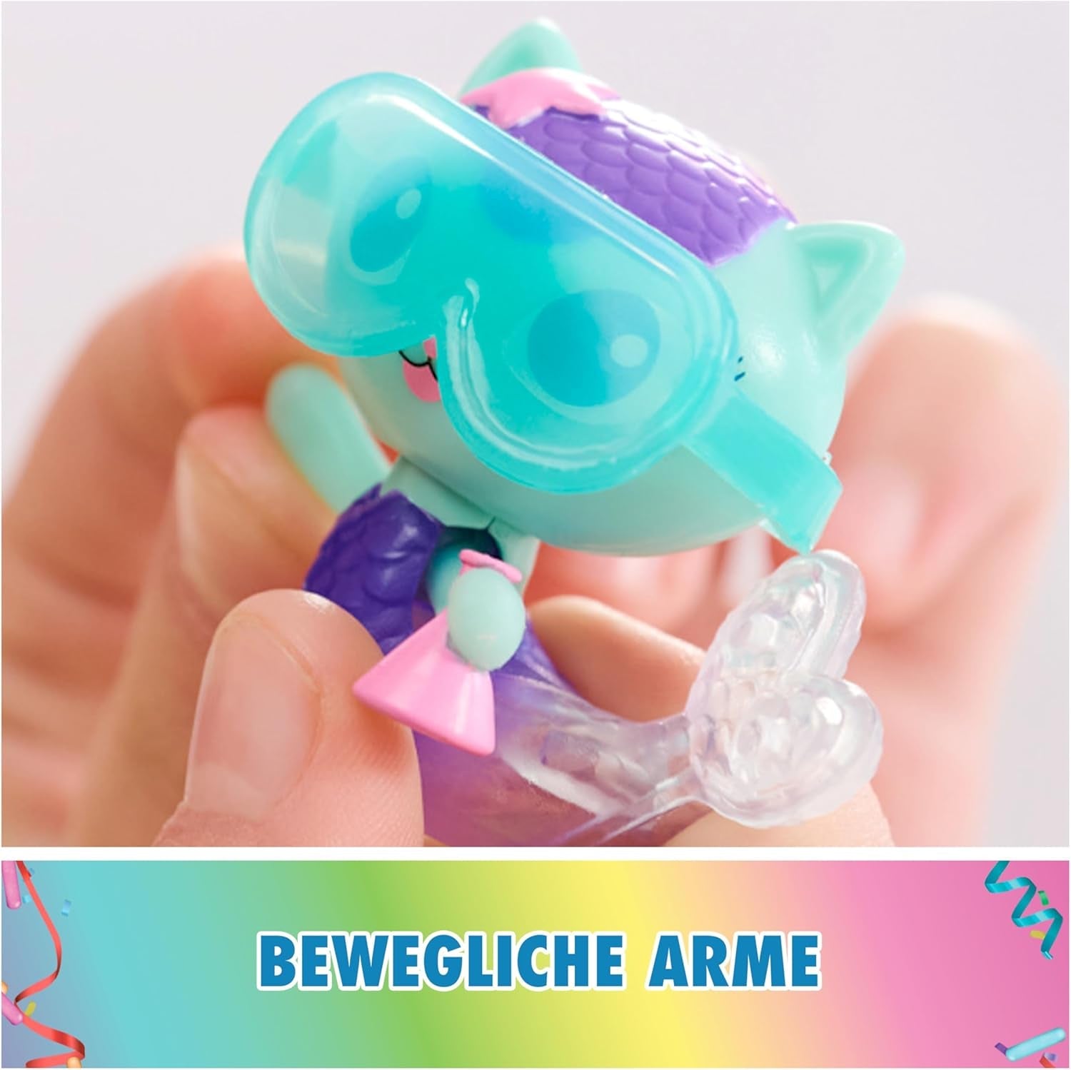 DREAMWORKS GABBY DOLLS HOUSE - Meerkätzchen Bobble Kitty Möbelpaket, kattfigur med dockskåpsmöbler och tillbehör, åldrar 3+