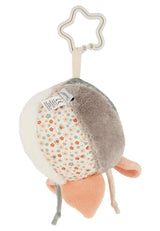 Sterntaler tygbollgård - Babytextilboll gjord av mjuka tygkombinationer - Babyleksak fylld med polyestervadd - Babyboll för att fånga och leka, färgglada Baby Toys Naty Shop