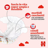 Huggies Ultra Comfort/Little Movers blöjor, storlek 3 (4-9 kg), Disney Design, Absorberande, Fullständigt skydd, 126 Count