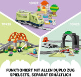 LEGO DUPLO Town Interactive Adventure Train, lekset med ljus och ljud för rollspel, låter 2-åringar bygga spår, förskolepedagogisk leksak 10427 Byggset Besuche den LEGO-Store