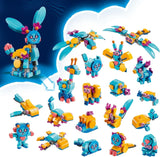 LEGO Dreamzzz Bunchus Creative Animal Adventures Barnleksakskanin 20-i-1 Fantasy-lekset med minifigur Izzie Present för flickor och pojkar 7 år gamla 71488 Byggset Besuche den LEGO-Store