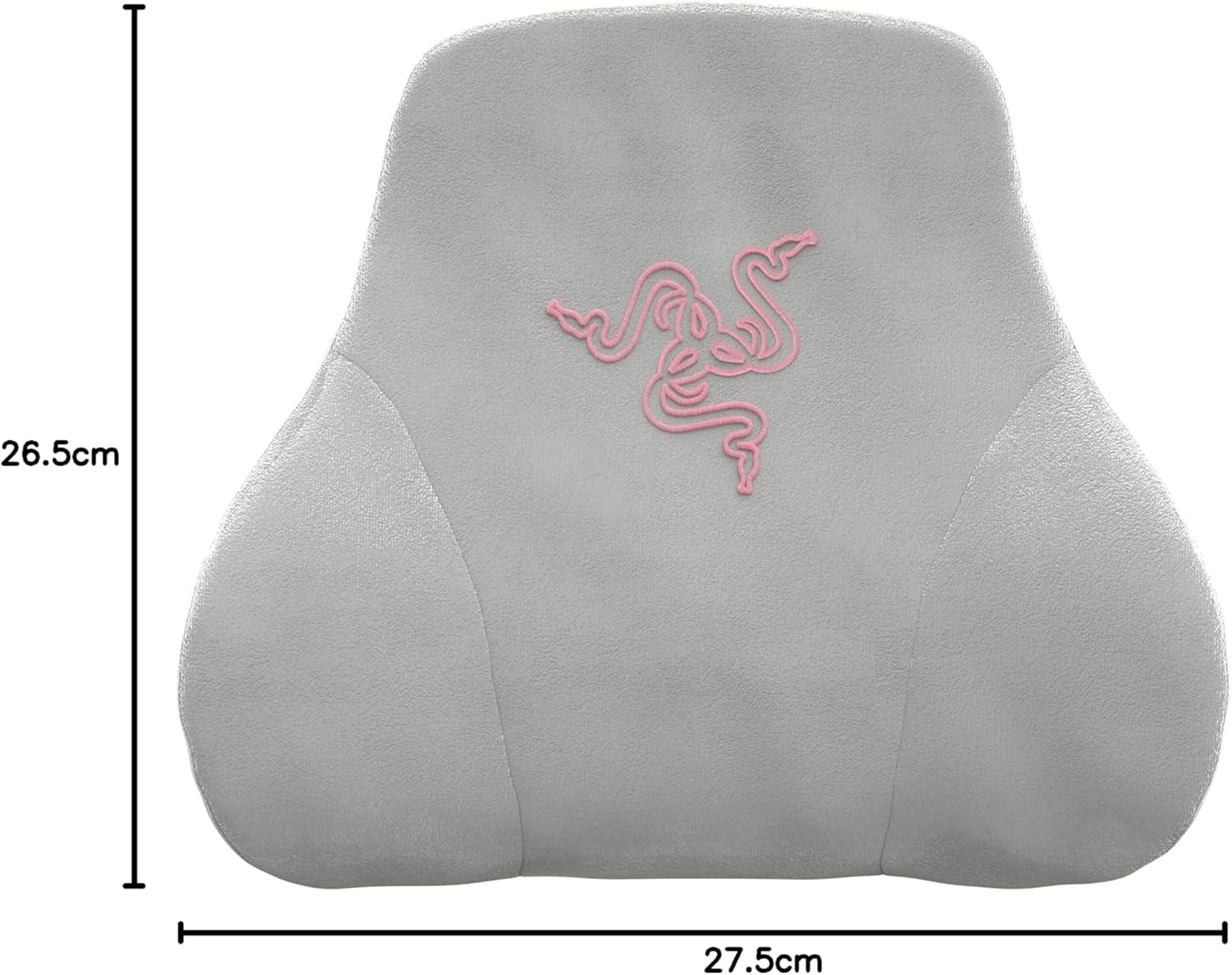 Razer Head Cushion - Nack- och huvudkudde för spelstolar (ergonomisk design, memory foam, mjukt svart sammetsöverdrag) Quartz Naty Shop Standardkuddar