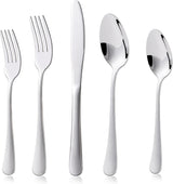 Kitchenboss bestickset för 6 personer: Bestickset 20 eller 30 stycken Kitchen Naty Shop Silver 20 stycken