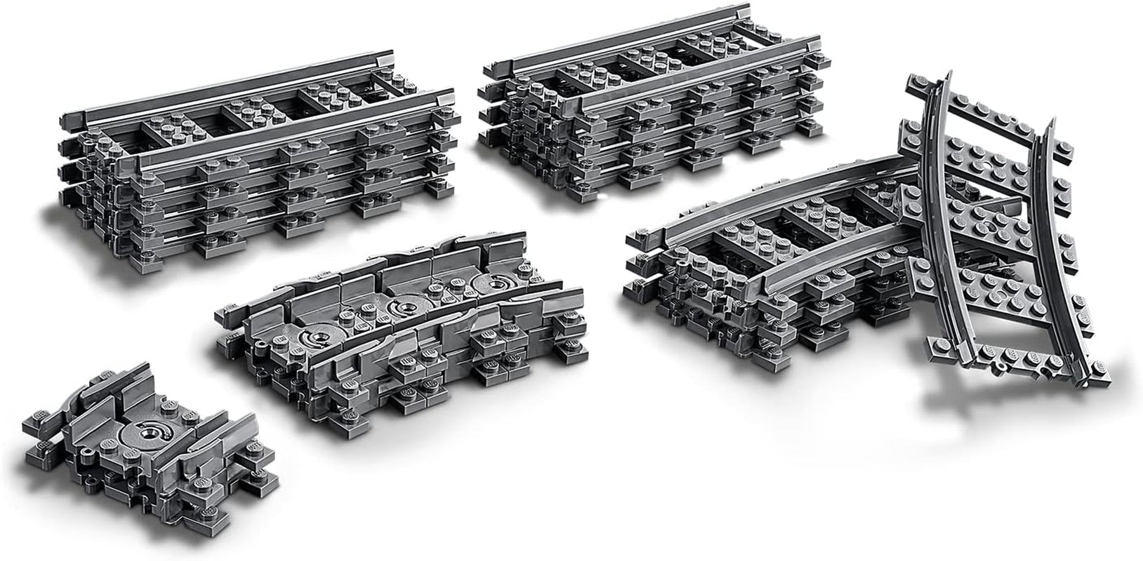 LEGO 60205 Stadsbanor 20 delar expansionsset för barn Pojkar och flickor Leksaksset Byggset Besuche den LEGO-Store