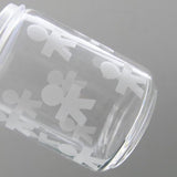 Alessi AKK37 GIROTONDO Köksburk i glas med tryck och förseglat lock i rostfritt stål, L 21,6 cm, H 10,5 cm Matförvaringslådor Naty Shop