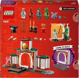 LEGO NINJAGO Spinjitzu Ninja Temple - Lekset med 4 minifigurer och 1 drakfigur - Byggset - Jul- eller födelsedagspresent för pojkar och flickor från 4 år 71831 Byggset Besuche den LEGO-Store