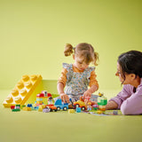 LEGO DUPLO Classic Brick Box Bilar och lastbilar, fordonslekset för barn från 1,5 år, kreativ lärande leksak, billeksak och racerbilsset 10439 Byggset Besuche den LEGO-Store