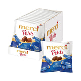 Merci Petits kaffegrädde - 12 x 125 g - Små vita chokladpraliner på fin choklad med kaffegrädde - individuellt inslagna chokladpraliner