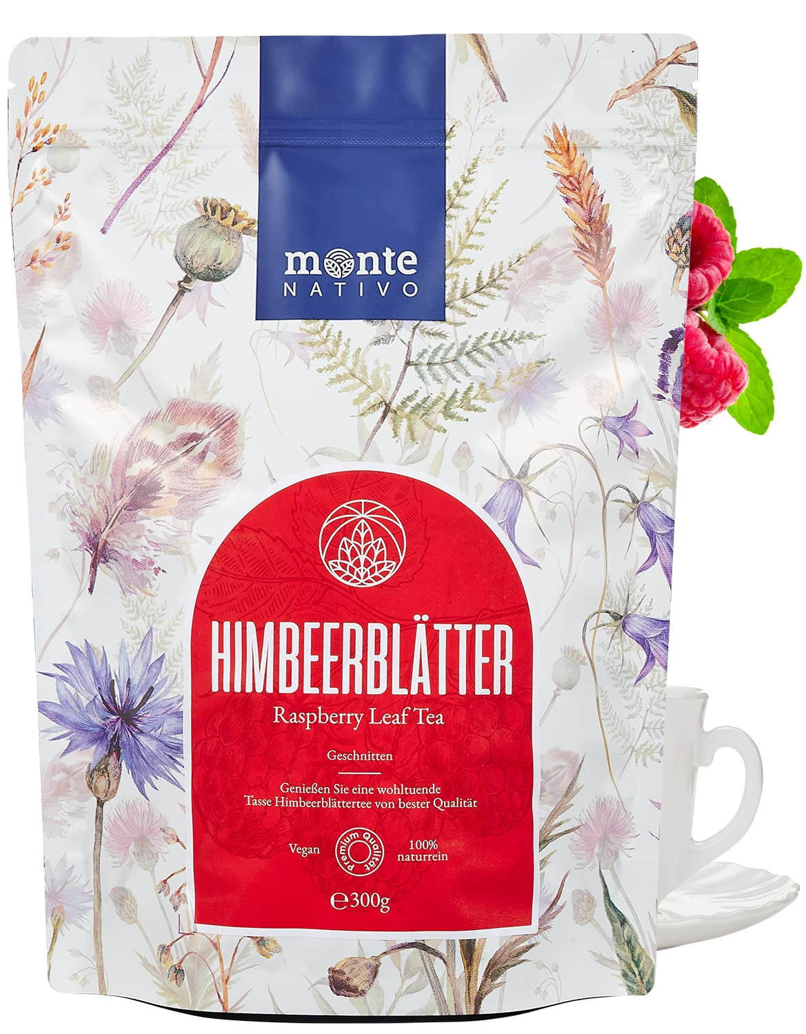 Monte Nativo Ceremonial Matcha Powder (40g) - perfekt för matcha te, lattes och smoothies - grönt te från Japan - ceremoniell kvalitet, i metalllåda - 100% ren, glutenfri, finmalen