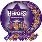 Chokladask Heroes 550g