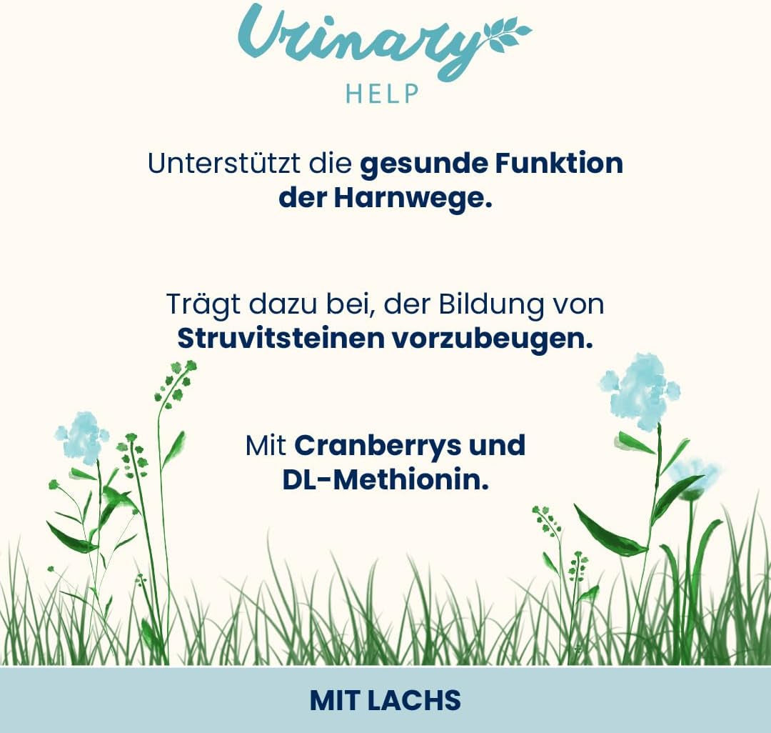 almo nature Functional Urinary Help - Våtfoder för vuxna katter med lax - Stödjer urinvägarnas hälsa - 30 påsar à 70 g vardera