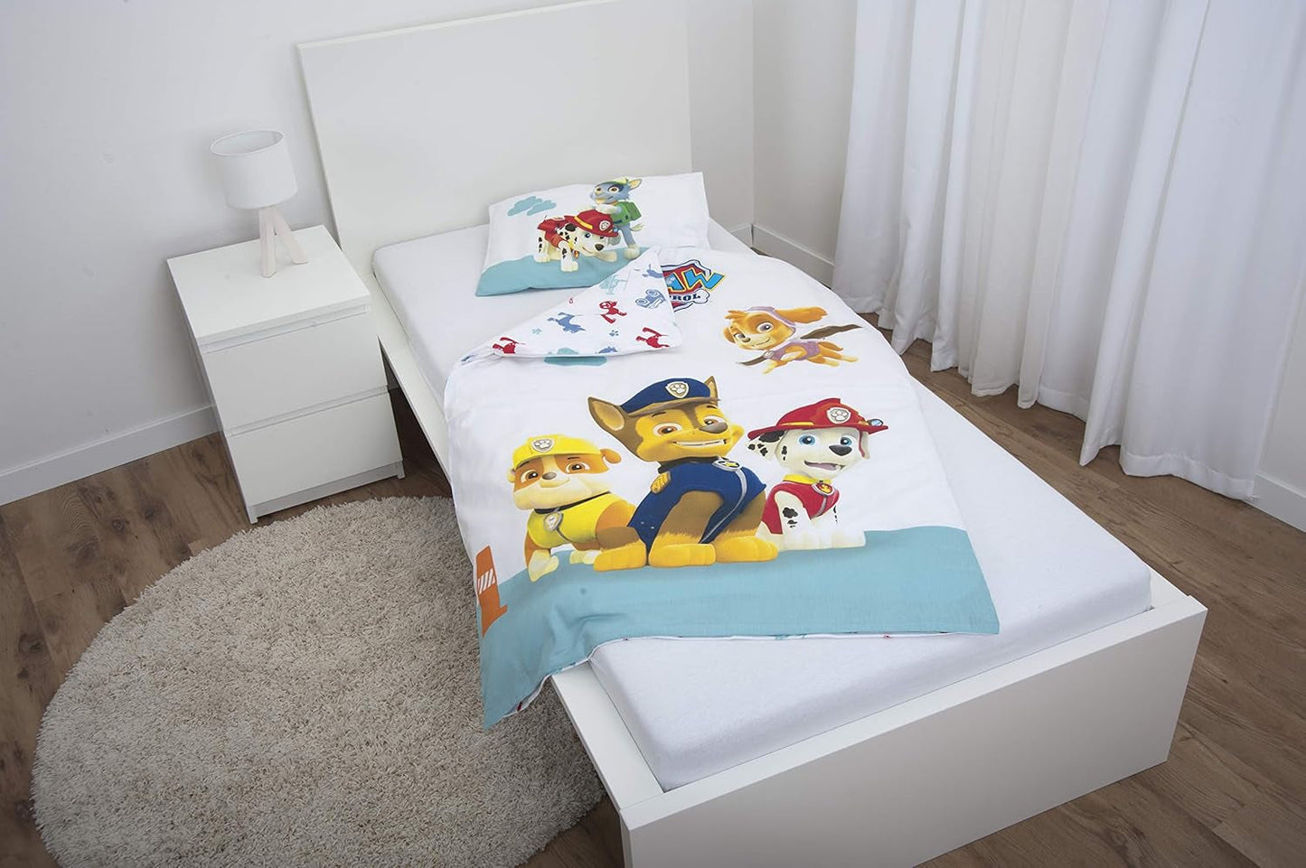 PAW Patrol barnbäddset, vändbart Sängkläder - barn Naty Shop