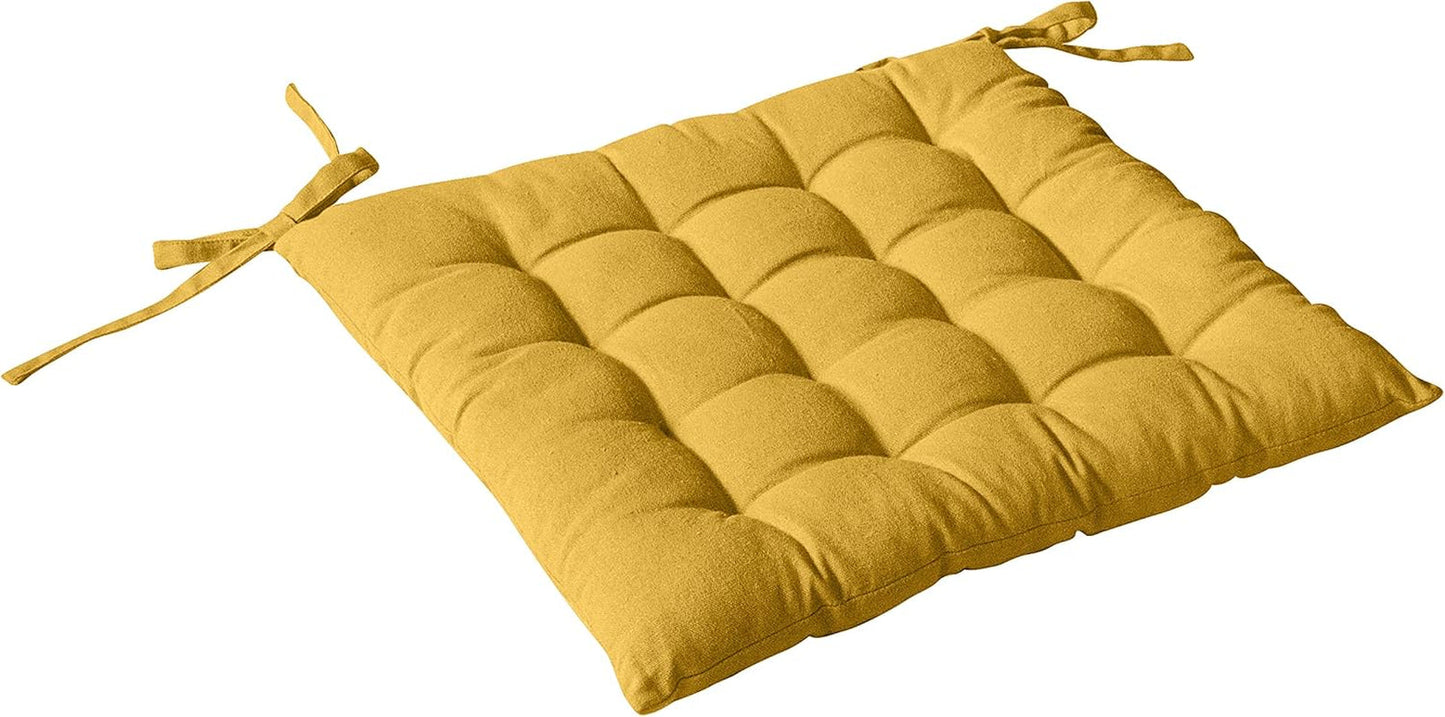 Täcke med 4 boblar, jute, 90 X 190 Cm, lera, 2007AGCHLJT090190, 90 X 190 Cm Täcken och täcken Naty Shop Yellow