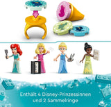 LEGO Disney Princess: Disney Princess Adventure Market, leksakshus med 4 dockor inklusive Askungen och Ariel, Lekset med skattkarta, present till flickor och pojkar från 6 år 43246 Byggset Besuche den LEGO-Store