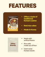 NONGSHIM Rapokki (Jjajang, 400 ml) – äkta koreansk gatumat, ramen och riskakor, svarta bönor; snabb och enkel att tillaga, klar på 4 minuter