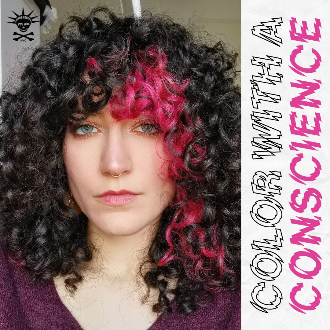 Manic Panic Hot Hot Pink Classic Cream Vegano Cruelty Free Semi Permanent Hårfärgning 118ml Naty Shop Hårfärgning
