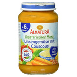 Ekologisk linsgryta med couscous (från 6 månader), 190 g