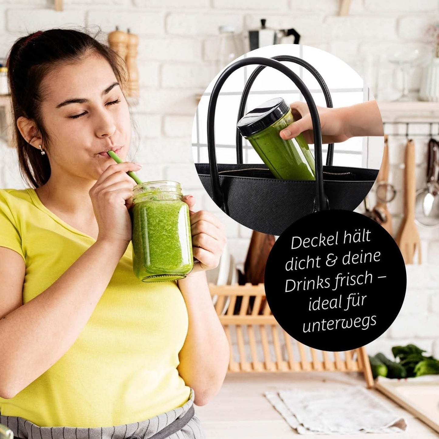 Gourmetmaxx Mr Magic Blender, Smoothie Maker med Xxl Naty Shop tillbehörspaket